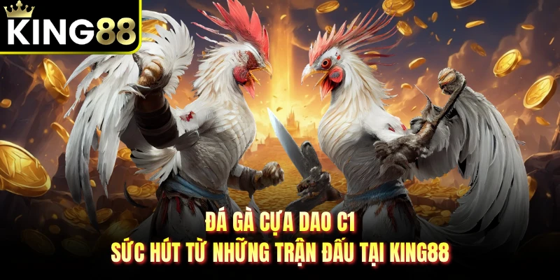 Đá Gà cựa dao C1 - Sức Hút Từ Những Trận Đấu Tại KING88