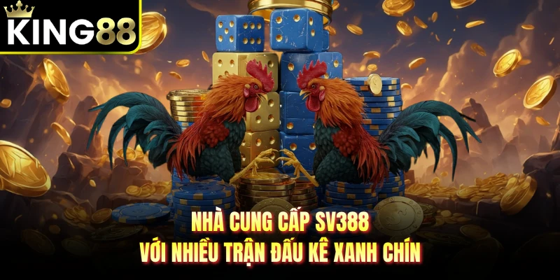 Nhà cung cấp SV388 với nhiều trận đấu kê xanh chín