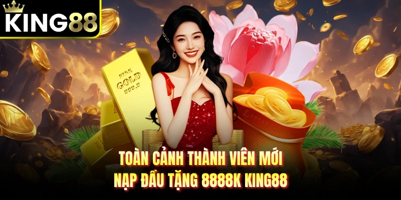 Toàn cảnh Thành viên mới nạp đầu tặng 8888k KING88 